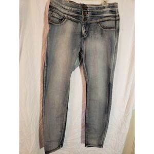 Women's Rue21 High Waisted Skinny Jeans Size 14R (H302)